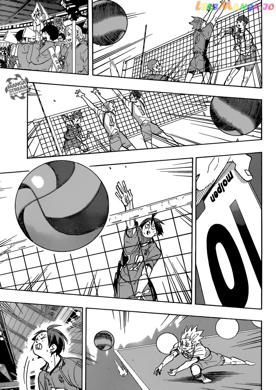 Haikyuu!!, Chapter 345 image 04